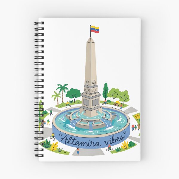 Item preview, Altamira Vibes Plaza Francia Illustration, Caracas Landmark Art, Venezuela Travel Design designed and sold by unboxdesign.