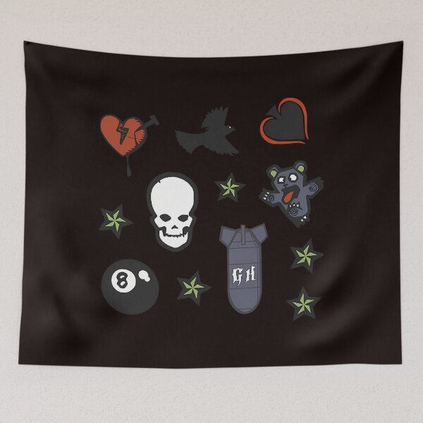 Item preview, Guitar Hero Sticker Pack designed and sold by BoulheOffline.