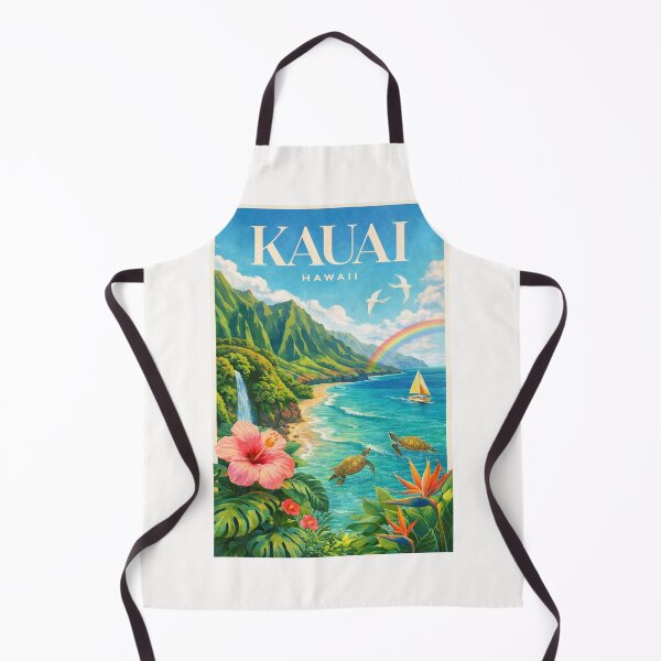 Item preview, Kauai Hawaii Na Pali Coast Rainbow Ocean Sailboat Paradise designed and sold by Places On Earth.