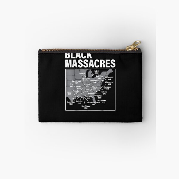 Item preview, Black Massacres History Map Afro American Straggle Awareness designed and sold by Ivanbrockhouse.
