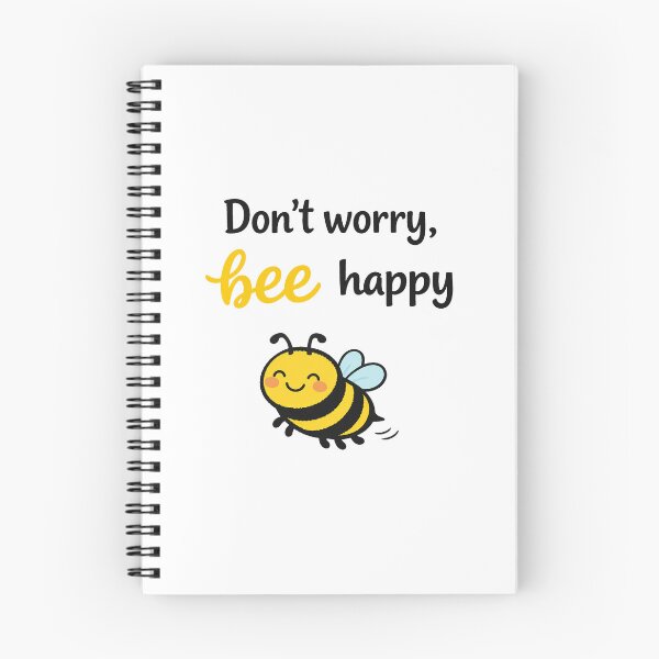 Item preview, Don't Worry, Bee Happy! designed and sold by lemurdesigns.