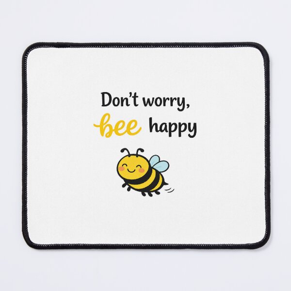 Item preview, Don't Worry, Bee Happy! designed and sold by lemurdesigns.