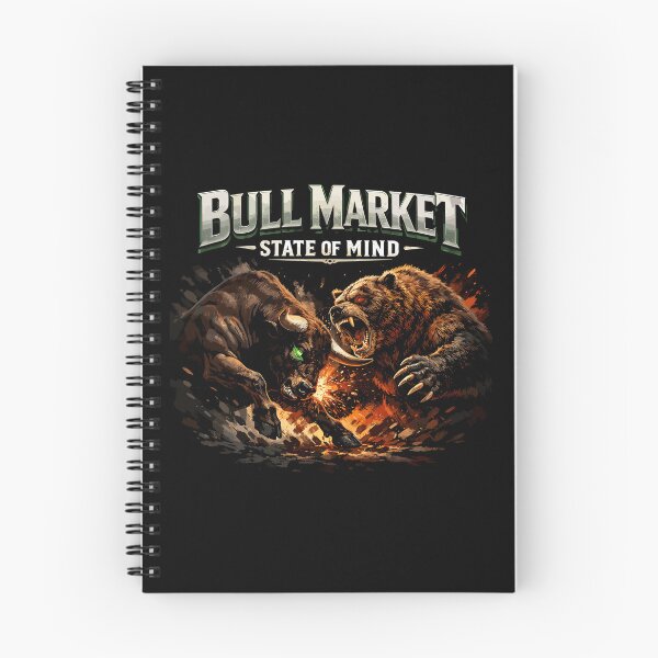 Item preview, Bull Market State of Mind – Bull vs. Bear Design designed and sold by Pineapple-Tree.