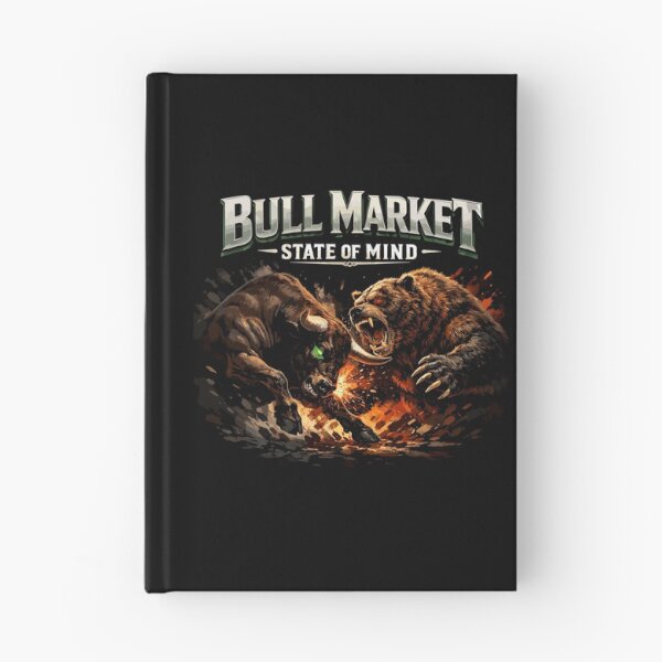 Item preview, Bull Market State of Mind – Bull vs. Bear Design designed and sold by Pineapple-Tree.
