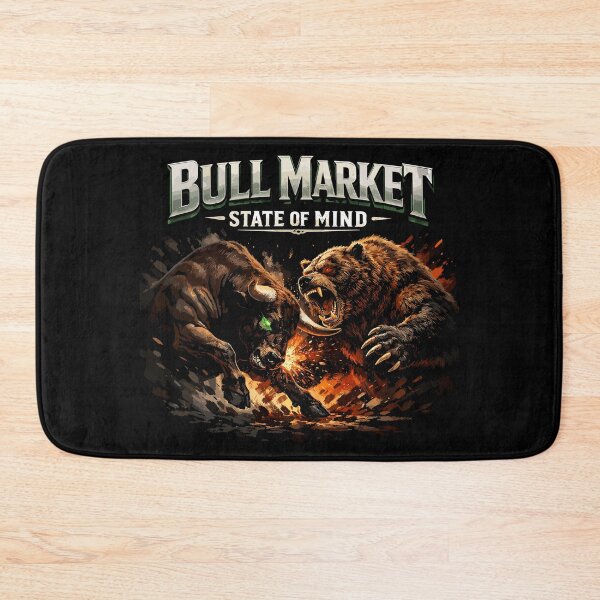 Item preview, Bull Market State of Mind – Bull vs. Bear Design designed and sold by Pineapple-Tree.