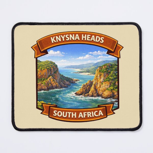 Item preview, Knysna Heads, South Africa - Coastal Cliffs designed and sold by Myra365Art.