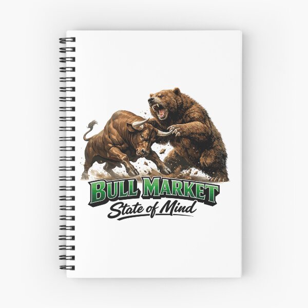 Item preview, Bull Market State of Mind – Bull vs. Bear Design designed and sold by Pineapple-Tree.