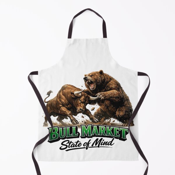 Item preview, Bull Market State of Mind – Bull vs. Bear Design designed and sold by Pineapple-Tree.