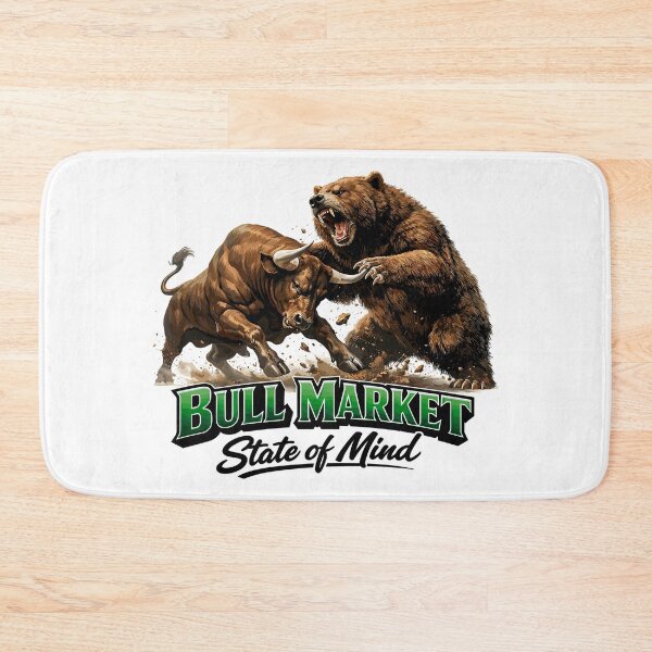 Item preview, Bull Market State of Mind – Bull vs. Bear Design designed and sold by Pineapple-Tree.
