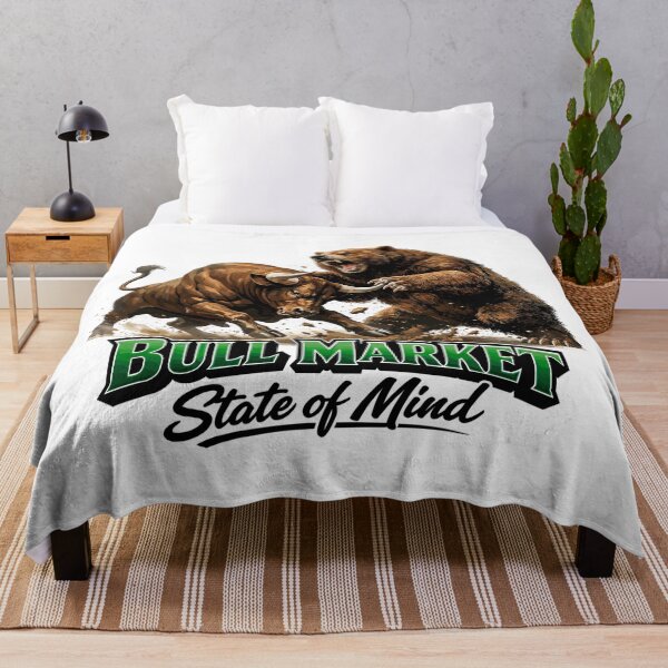Item preview, Bull Market State of Mind – Bull vs. Bear Design designed and sold by Pineapple-Tree.