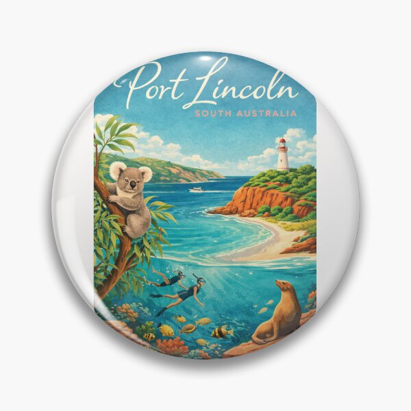 Item preview, Port Lincoln South Australia Coast Koala Ocean Bay Scene designed and sold by Places On Earth.