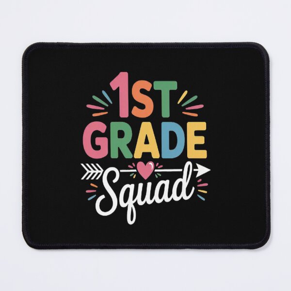 Item preview, 1st Grade Squad First Teacher Student Team Back To School designed and sold by LacostCarl.