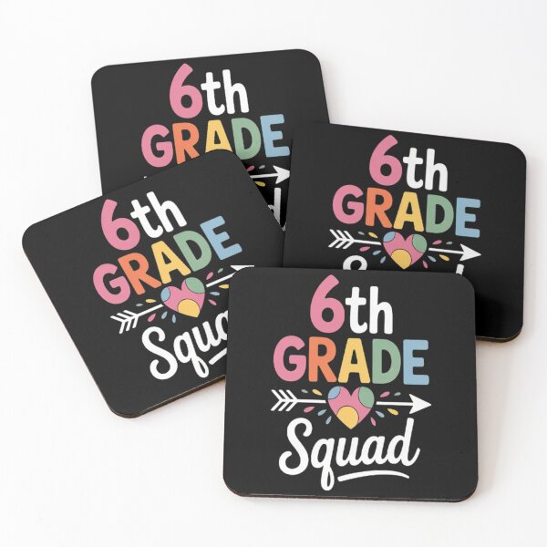 Item preview, 6th Grade Squad Sixth Teacher Student Team Back To School designed and sold by LacostCarl.
