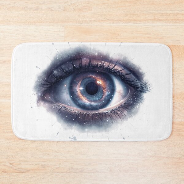 Item preview, Eye of Infinity – Cosmic Vision Surreal Illustration designed and sold by catcurio.