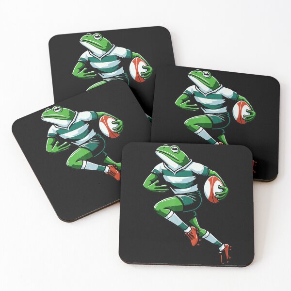 Item preview, Rugby Frog Player Funny Animal Sports designed and sold by GabrieSketcham.