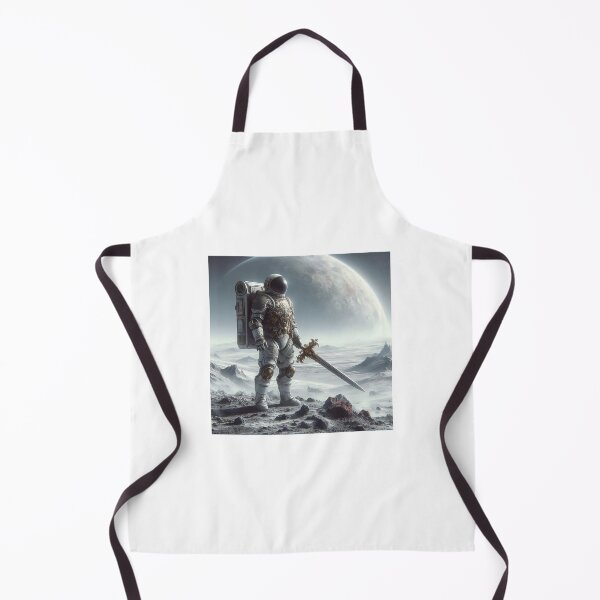 Item preview, Space Crusader — The Last Knight of the Lunar Frontier designed and sold by FlatlineArtCo.