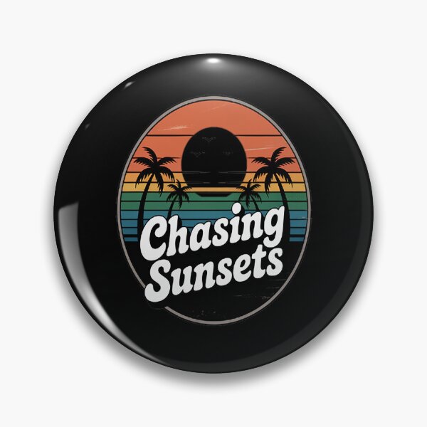 Item preview, Chasing Sunsets Beach Summer Sunset 70's designed and sold by SignaturalGen.