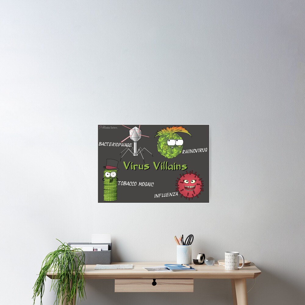 Tobacco Mosaic Virus Villain Poster
