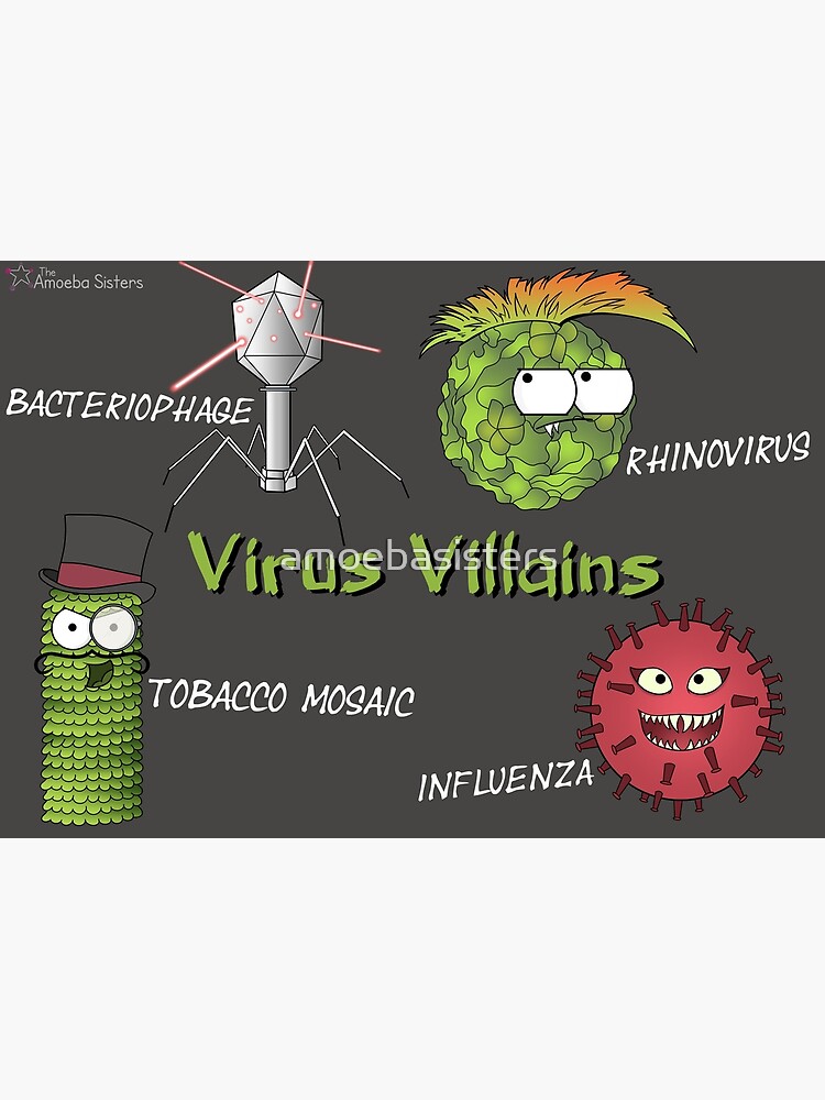 Tobacco Mosaic Virus Villain by amoebasisters