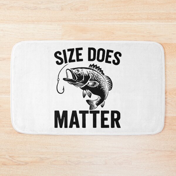 Item preview, Size Does Matter - Funny Angler T-Shirt designed and sold by Pineapple-Tree.