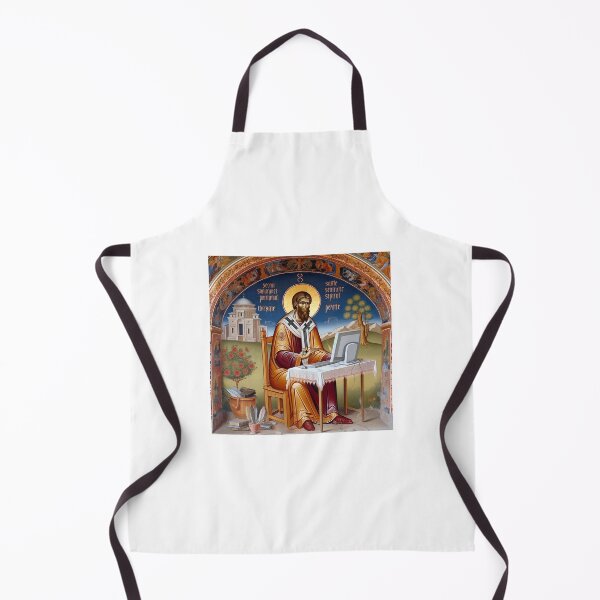 Item preview, Saint of WiFi — Patron of Slow Internet & Infinite Tabs designed and sold by FlatlineArtCo.