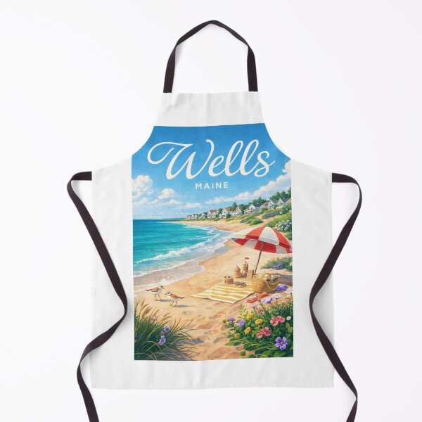 Item preview, Wells Maine Sandy Beach Atlantic Coast York County Seaside designed and sold by Aryabek.