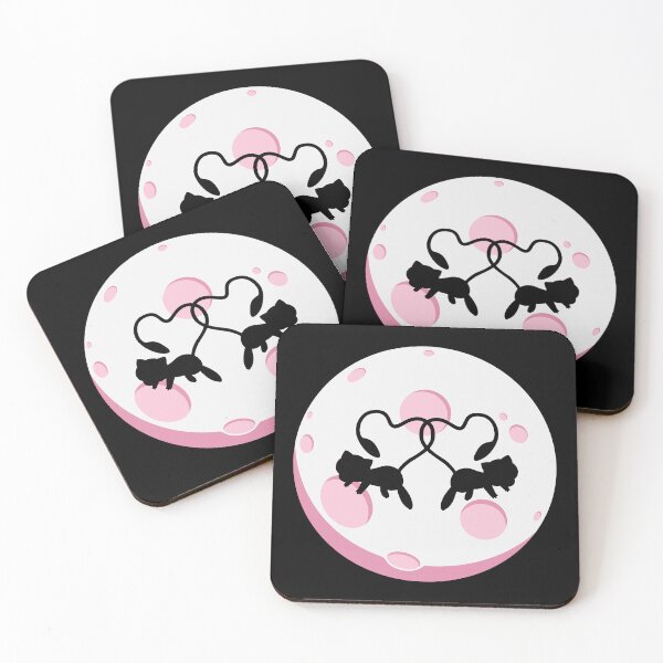 Item preview, Mystic Moon Soulmates (Pink) designed and sold by ProjetF.