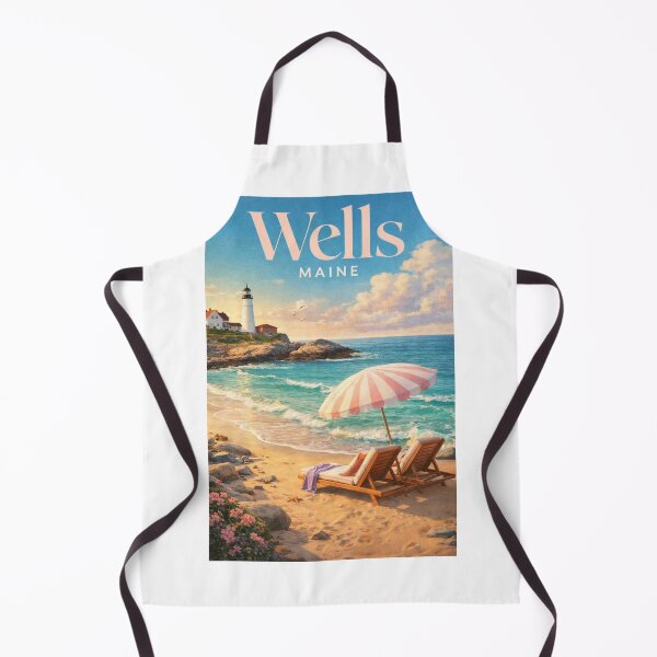Item preview, Wells Maine Lighthouse Rocky Coast Atlantic Ocean York County designed and sold by Aryabek.