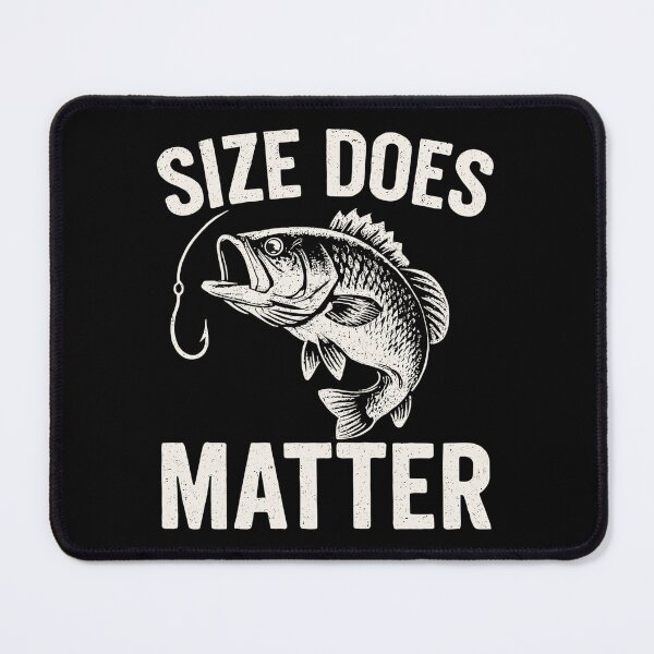 Item preview, Size Does Matter - Funny Angler T-Shirt designed and sold by Pineapple-Tree.