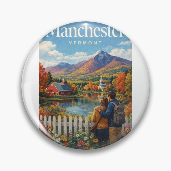 Item preview, Manchester Vermont Fall Foliage Green Mountains Equinox Valley designed and sold by Aryabek.