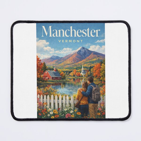 Item preview, Manchester Vermont Fall Foliage Green Mountains Equinox Valley designed and sold by Aryabek.