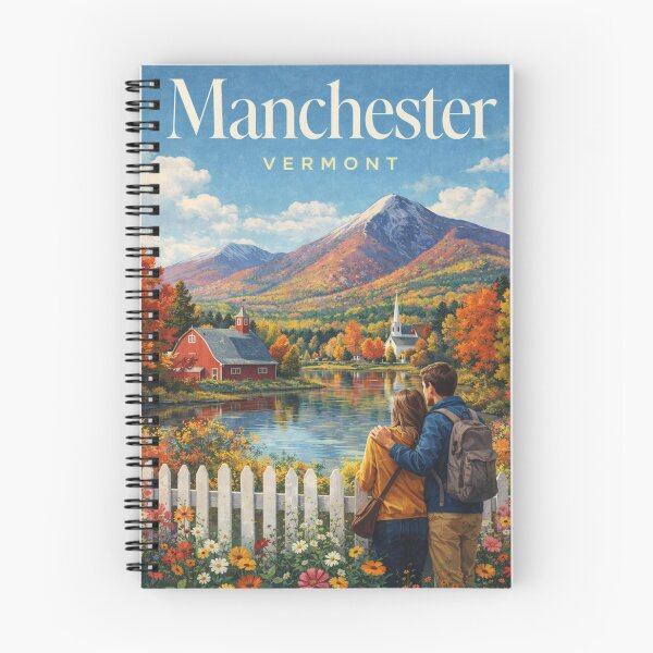 Item preview, Manchester Vermont Fall Foliage Green Mountains Equinox Valley designed and sold by Aryabek.