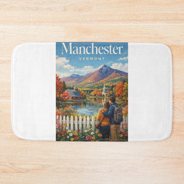 Item preview, Manchester Vermont Fall Foliage Green Mountains Equinox Valley designed and sold by Aryabek.