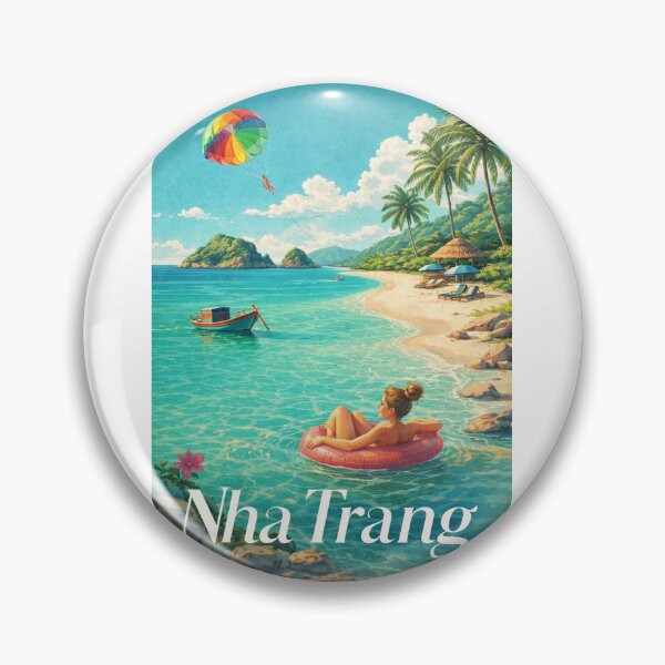 Item preview, Nha Trang Vietnam South China Sea Coastal Resort City Khanh Hoa designed and sold by Aryabek.