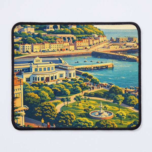 Item preview, Torquay Rock Gardens Devon Circa 1940's designed and sold by The Deco Bureau.