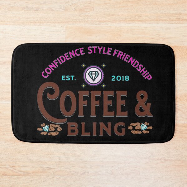 Item preview, Coffee And Bling Confidence Style Friendship Aesthetic Cute Shirt designed and sold by DaphoLatara.