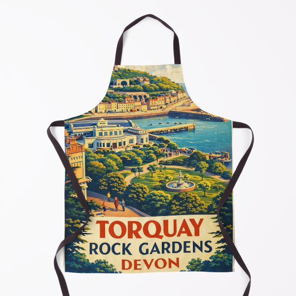 Item preview, Torquay Rock Gardens Devon Circa 1940's designed and sold by The Deco Bureau.