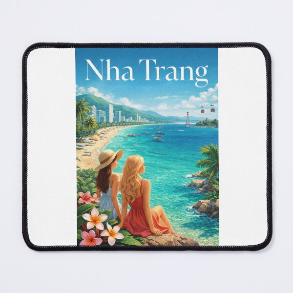 Item preview, Nha Trang Vietnam Coastal Skyline Cable Car Vinpearl Bay designed and sold by Aryabek.