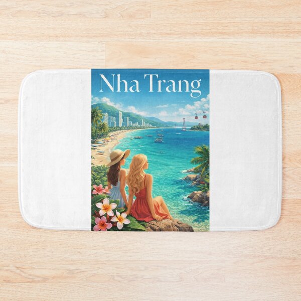 Item preview, Nha Trang Vietnam Coastal Skyline Cable Car Vinpearl Bay designed and sold by Aryabek.