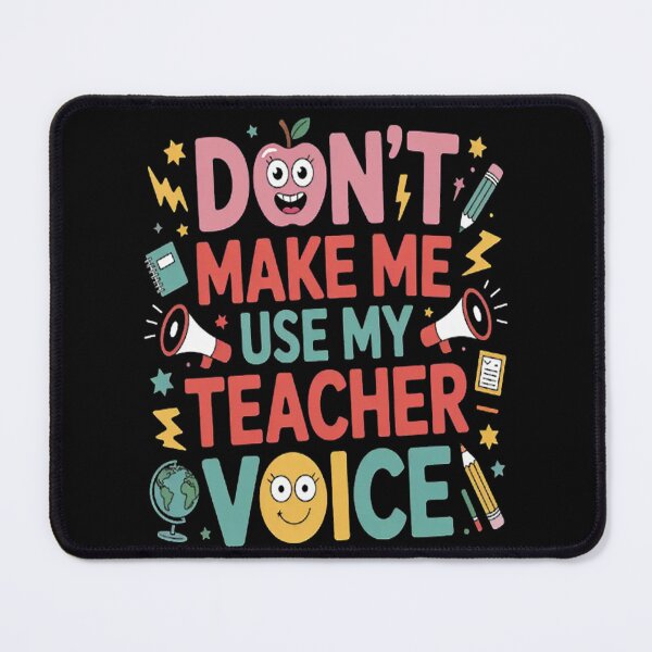 Item preview, Back To School Don't Make Me Use My Math Teacher Voice designed and sold by LacostCarl.