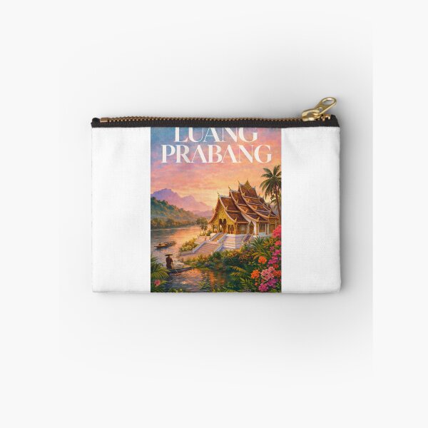 Item preview, Luang Prabang Laos Mekong River Buddhist Temple UNESCO Town designed and sold by Aryabek.