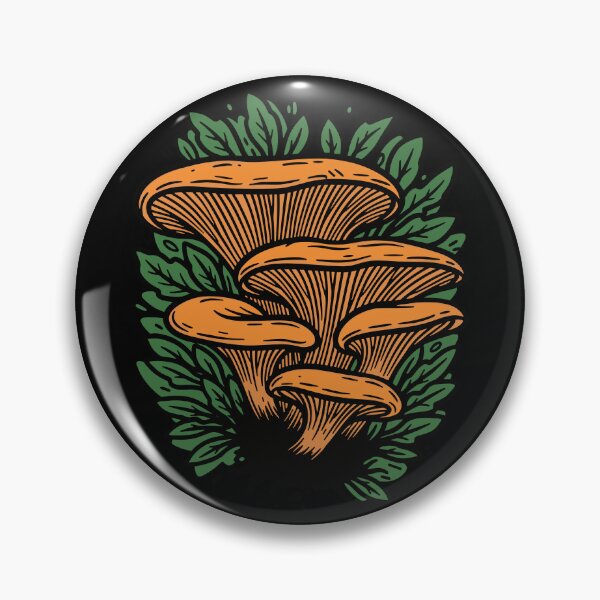 Item preview, Vintage Mushroom Woodcut Print Art designed and sold by BRU Design.