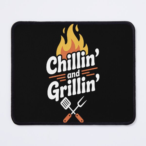 Item preview, Chillin' And Grillin' BBQ Grillmaster Barbecue designed and sold by SignaturalGen.