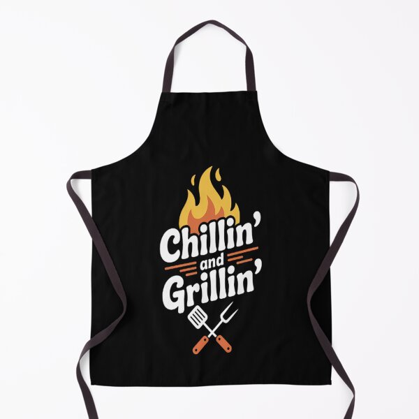Item preview, Chillin' And Grillin' BBQ Grillmaster Barbecue designed and sold by SignaturalGen.