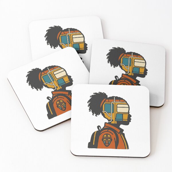 Item preview, HD Retro African Girl Subway Vibe designed and sold by ABArtByAlexST.