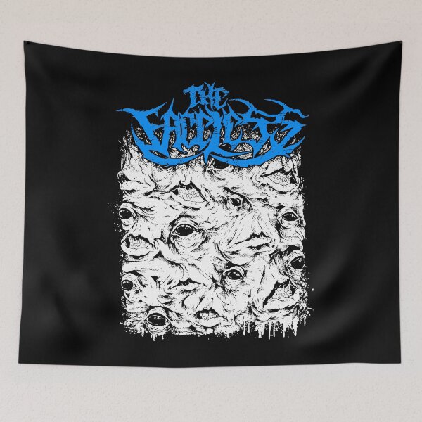Item preview, Vintage Blue Font Progressive Metal Band designed and sold by GlamRetro.