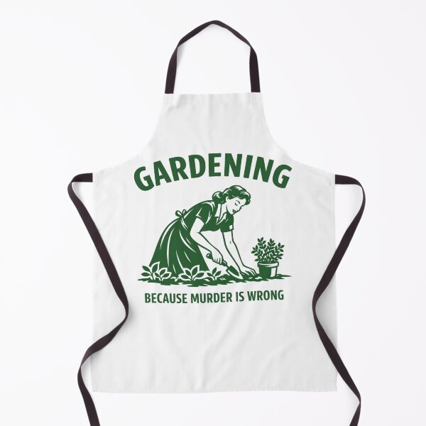 Item preview, Gardening Because Murder Is Wrong Shirt Adult Humor Shirt Plant Lover Shirt Funny Gardening Shirt Plant Mom Shirt designed and sold by faridman.