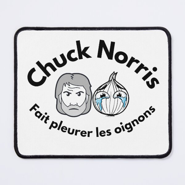 Item preview, Chuck Norris joke makes onions cry (humor) designed and sold by NostalgikShow.