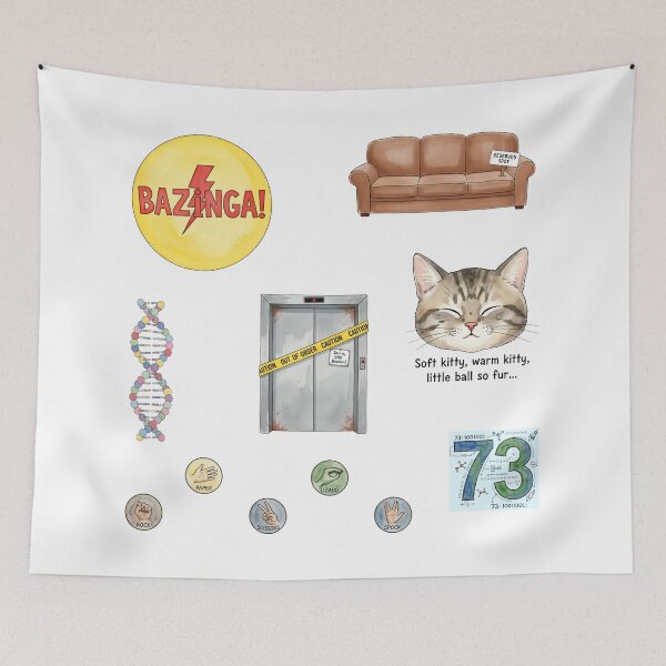 Item preview, The Big Bang Theory Collection designed and sold by Screen Lore.