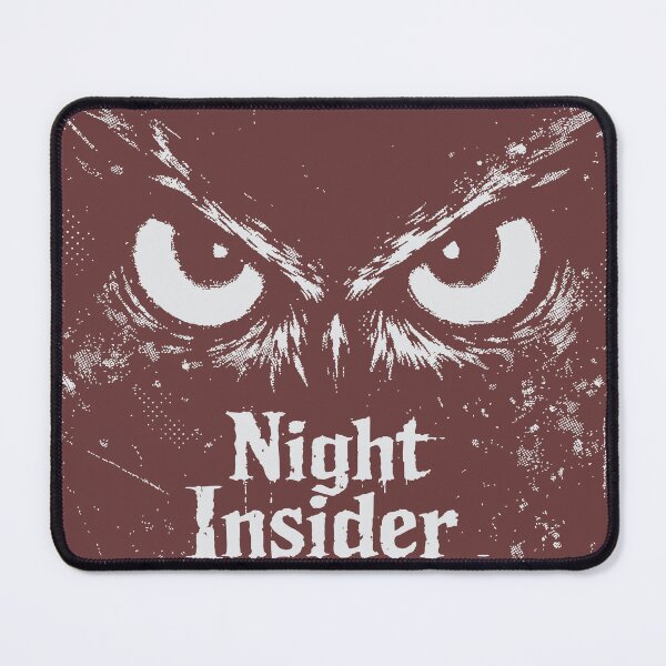 Item preview, Late-Night Insider captured through intense owl eyes. designed and sold by Dejbar.